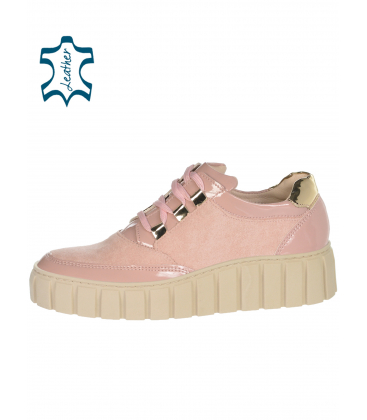 Rosella 2118 rózsaszín talpú tornacipő