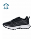 MISSQ 2412 márkájú fekete perforált tornacipő