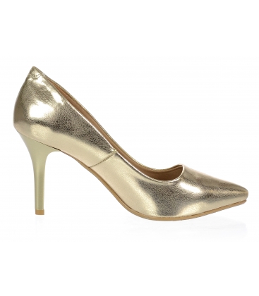 Arany elegáns alkalmi cipő DLO944-861
