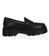 Fekete színű egyszerű alacsony cipő a Amalfi talpán DBA5100