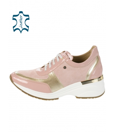 Rózsaszín-arany Tamira 3304 talpú tornacipő