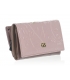 Kisebb rózsaszín bőr pénztárca PN29